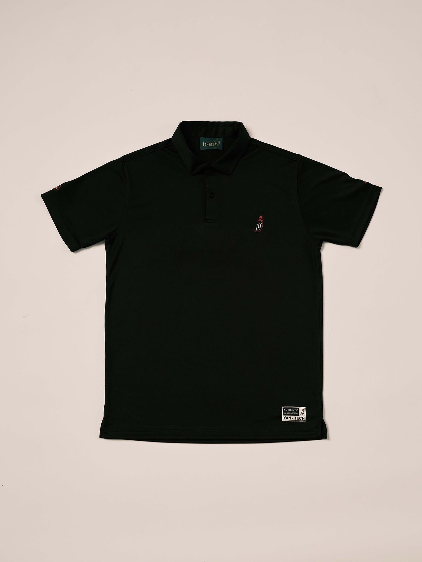 Yan-Tech Black Polo