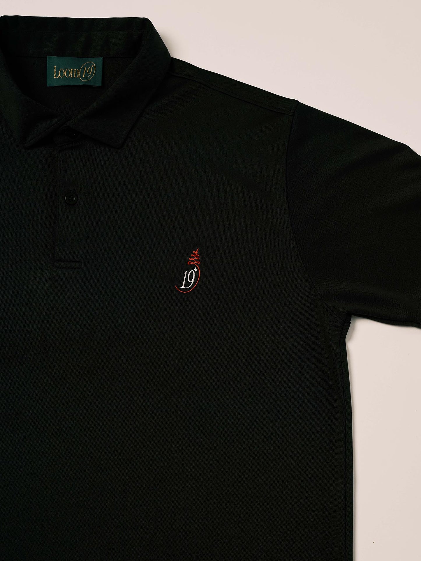 Yan-Tech Black Polo