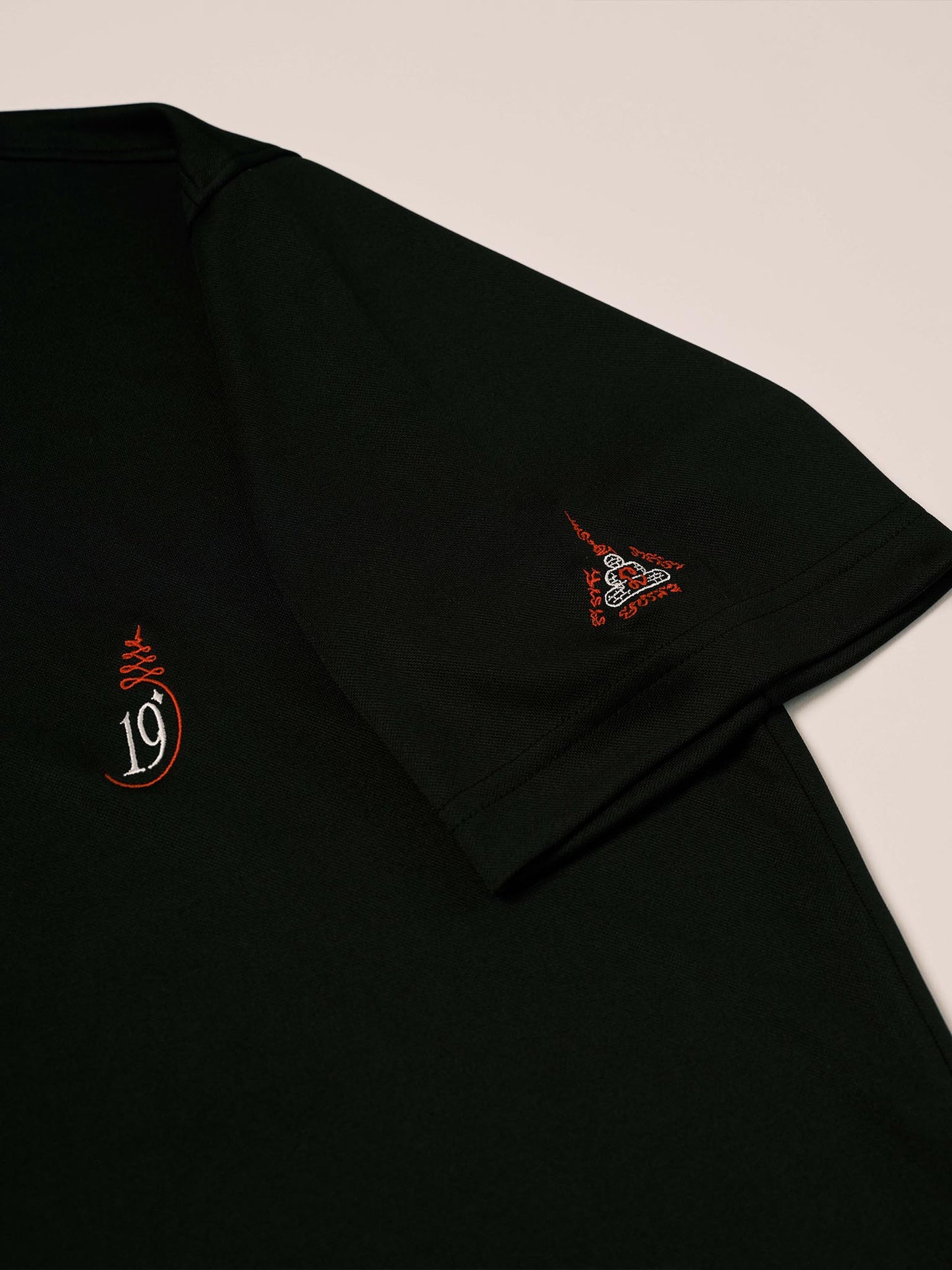 Yan-Tech Black Polo