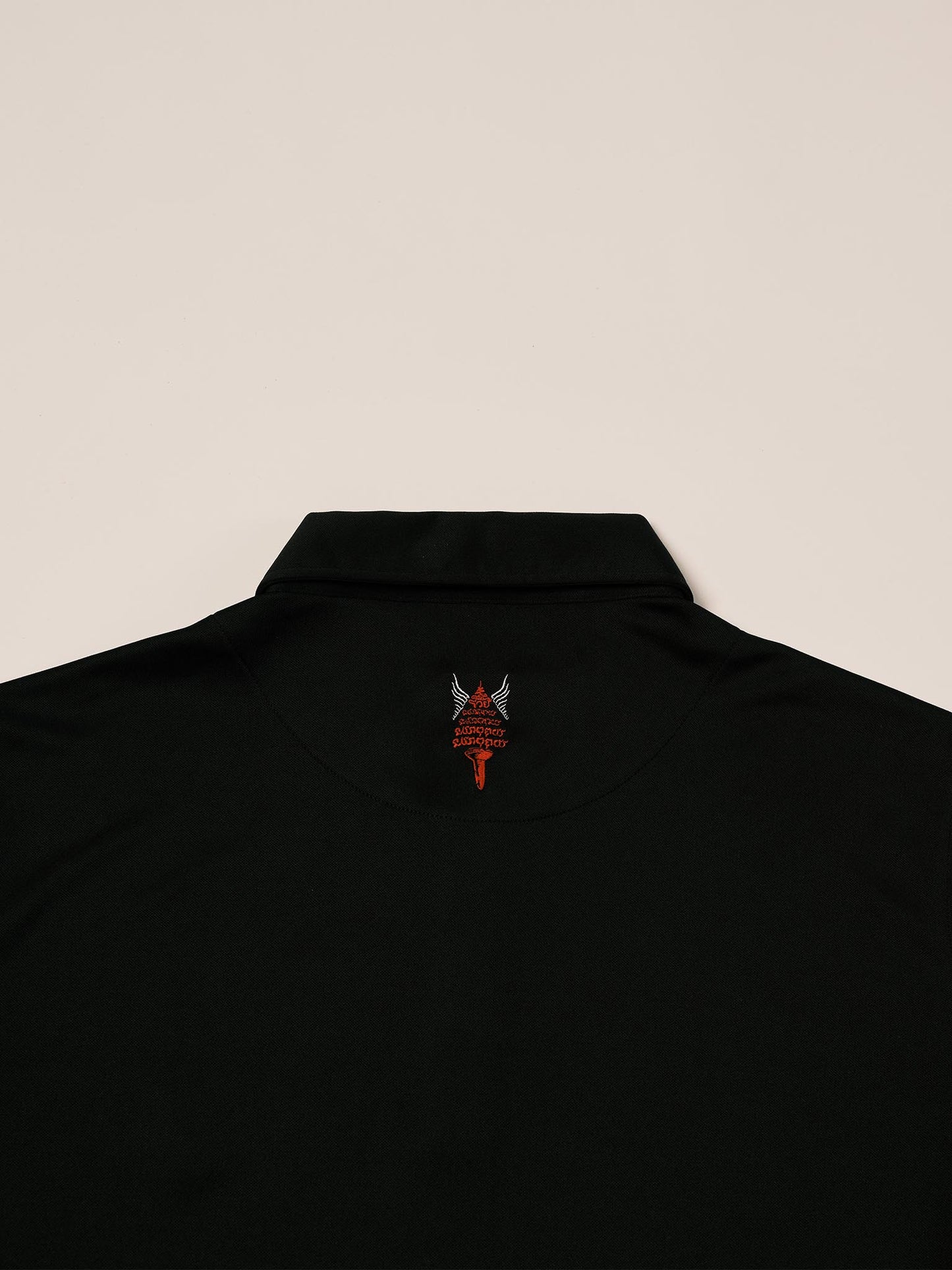 Yan-Tech Black Polo