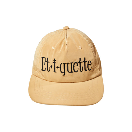 Etiquette Cap - Brown